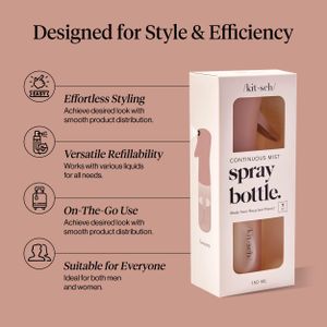 Kitsch Spray Bottle, 150ml – Terracotta