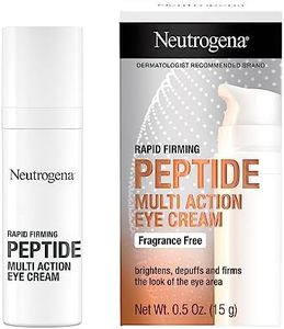 Neutrogena Rapid Firming Peptide Eye Cream: Depuffing, Brightening, Hydrating, Fragrance-Free, 0.5 fl. oz