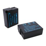 2 x Dot.Foto DMW-BLC12, DMW-BLC12E Premium 7.2v / 1200mAh Rechargeable Battery for Panasonic