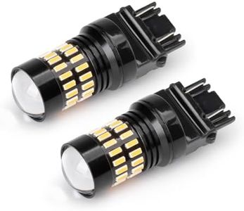 LED Bulbs T25 3156 3157 6500K White Super Bright 4114 3057 4157 3457 4057 LED Backup Reverse Lights for Cars Trucks Motorcycles 3030-SMD 12V Pack of 2