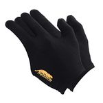 Professional Pool Gloves Billiards - 3 Finger Pool Gloves,Embroidered Slip-Proof Breathable Billiard Gloves Left Hand Protective Gloves for Beginner Puchen