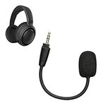 kwmobile Microphone Compatible with Corsair HS35 / HS45 - Replacement Mic for Gaming Headphones - Black