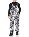 ARCTIX Men's Essential Insulated Bib Overalls, A6 Camo Black, Large (36-38W * 30L)