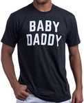 Baby Daddy | Funny New Father, Father's Day Dad Gift Humor Unisex T-Shirt, Vintage Black, 3X-Large