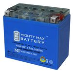 Mighty Max Battery YTX20L-BS Gel Battery for Yamaha YFM660F Grizzly 660 4x4 2002-2008 Brand Product