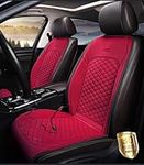 Heated Car Seat Covers Uk 12v Car Seat Warmers Drivers Side Uk 12v 1 Pack Car Heating Cushion Car Seat Heater Pad,red-1PCS