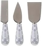 Maxwell & Williams Arc Cheese Knife Set 3pc White Gift Boxed