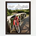 MCS, Espresso Woodgrain 20x27 Inch Museum Poster Frame