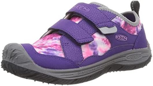 KEEN Kids Speed Hound Durable Comfortable Easy On High Traction Sneakers, Tillandsia Purple/Multi, 5 US Unisex Toddler