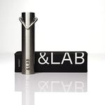 &LAB Small Pill Case Keychain - Waterproof and Portable- Premium & Durable Silver Stainless Steel Tablet Container - Travel Pill Box Keyring for Safe Storage of Medication Vitamin Supplement Capsules