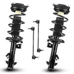 Front Struts Shock Absorber Sway Bar Links Kit Fit for Nissan Cube 2009-2014, Versa 2007-2011, Versa(Hatchback) 2012, Replace 172352 172351 K750098, 4Pcs