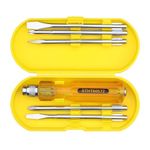 STANLEY STHT60572-8B 5 Pcs Screwdriver Set - Yellow & Silver