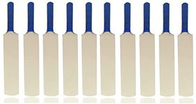 Feixan Bowler Miniature Autograph Showpiece Cricket Bat 12 Inch Pack of 10 (They Can't be Used for Paying Cricket)