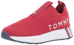 Tommy Hilfiger Women's Aliah Sneaker, Red, 10