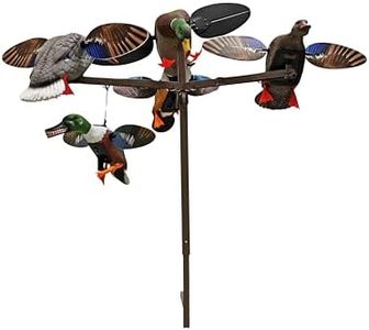 MOJO Outdoors Decoy Pole Dancer | Holds Up to 10 Decoys | Decoy Stand for Doves, Ducks & Pigeons | Highly Portable Duck Hunting Equipment