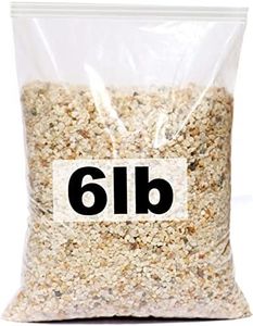 Coarse Golden Sand, 6lb Succulent and Cactus Plant Stones Bonsai Potting Rocks Small Decorative Pebbles Fairy Gardening Gravel Mix for Vase Filler, Terrariums, Top Dressing, and Houseplants Drainage