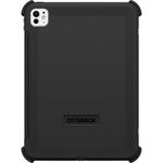 OtterBox Defender Case for iPad Pro 11" (2024), Shockproof, Ultra-Rugged Protective Case with built in Screen Protector, 2x Tested to Military Standard, Back, Non-Retail Packaging Black