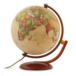 Nova Rico 37 cm Optimus Illuminated Globe 0337OPANINALL0R0 brown