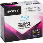 Sony Blu-ray Rewritable Disc for PC Data | BD-RE 25GB 2x Ink-jet Printable 10 Pack | 10BNE1DCPS2 (japan import)