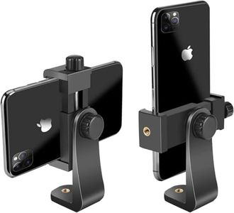 Aoonar Support et Adaptateur pour Trepied et Tablette, Trépied Monopod Compatible avec Smartphone Téléphone iPhone 16/15/14/13/12/11/X, Samsung, Huawei,Xiaomi,Google,LG,OnePlus