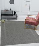 Mia´s Teppiche Lara In- & Outdoor Rug, Flat Fabric, 240 x 340 cm, Anthracite