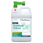 Eco Strong Outdoor Odor Eliminator | Made In Canada | Turf Cleaner for Pet Urine | Powerful Probiotic Enzymatic Artificial Grass Cleaner | Yard Deodorizer for Dog Urine | (3.78L with Sprayer)
