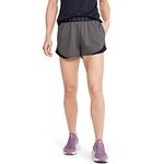 Under Armour Women's Play Up 3.0 Short, Grey, L