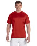 Champion Vapor Men`s Heathered Tee, CV20, XS, Scarlet Heather