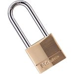 Master Lock 140DLH Solid Brass Keyed Different Padlock with 1-9/16-Inch Wide Body, 2-Inch Shackle