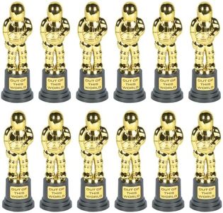 Fun Express Out of This World Space Astronaut Trophy - 12 Pieces - Trophies, Awards and Classroom Rewards