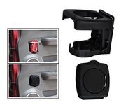 DRUMSTONE Black Foldable Car Drink/Can/Glass/Bottle Holder for All Cars