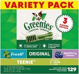 GREENIES TEENIE Natural Dog Dental 