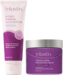 TriLASTIN Maternity Stretch Mark Prevention Cream (4oz) Bundle with Hydro-Thermal Accelerator (3oz) | Pregnancy Must-Have | Safe and Hypoallergenic Gift for First-time Moms | 1 Month Supply