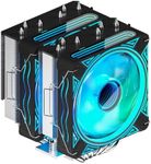 UTLGAMENG CPU Cooler with 6 Heat Pipes, Dual 120mm PWM Fans, 1800RPM Speed, for AMD:AM4 AM5/Intel LGA 1700/1150/1151/1200,PC Cooler,CPU Air Cooler,UTL600