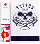 Phomemo (Upgraded) Tattoo Stencil Paper, 110 Sheets A4 Size Tattoo Transfer Paper for Tattoo Supplies Kit, Compatible with M08F, TP81, Itari A886 Tattoo Stencil Printer for Tattoo Artists & Beginners