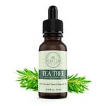 Purlixir 100% Pure and Natural Tea Tree Essential Oil – 10 ml to Treat Acne, Pimples, Dandruff Keeping the Skin and Hair Healthy, Pure Natural Room Fragrance Diffuser for Aromatherapy