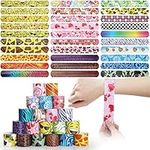 37 PCs Slap Bracelets, GeeRic Slap 