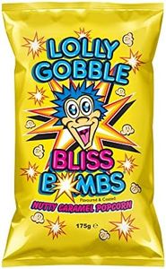 Lolly Gobble Bliss Bombs Popcorn Nutty Caramel 175g x 8 (1,400g total)