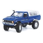 RC Crawler WPL C24 RC Rock Crawler RC Truck 4x4 Off Road RTR, 1/16 Scale Remote Control Truck All Terrain 2.4 Ghz with Proportional Steering LED Lights Hobby Toys Adult