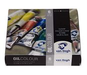 Van Gogh Oil Color Paint, 6x20ml Tubes, Starter Set