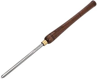 IMOTECHOM 3/8-Inches HSS Bowl Gouge Lathe Chisel Wood Turning Tools with Round Plastic Box and Hanging Bag