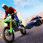 Police Chase Sports Bike Riders Adventure 3D Simulator Games : Cops VS Robbers Racing Crime City Mission Survival Game For Kids