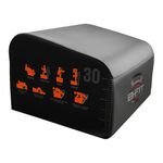 B Fit Hip Thrust Bench, Multi-Functional Workout Box with Non-Slip Pad for Hip Thrust, Glute Bridge, Strength Training, 700LB Load Capacity, Glute Workout Equipment for Home and Gym