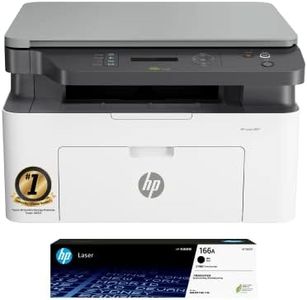 HP Laserjet 1188nw WiFi Monochrome Printer, Print Copy Scan, Compact Design, Reliable and Fast Printing, Network Support,White