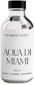 The Magic Scent Aqua di Miami Oils for Diffuser - HVAC, Cold-Air, & Ultrasonic Diffuser Oil Inspired by The Ocean - Essential Oils for Diffusers Aromatherapy (500 ml)