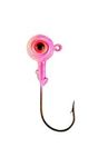 LINDY FISHING TACKLE Lindy Jig Pink Glow 1/4 oz 1/0 Hook