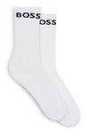 Boss Men Pack Sport Crew Socks Mens White 100 9-11