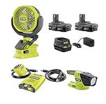 ONE+ 18-Volt Camping Kit- with Fan,