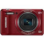 Samsung WB35F 16.2MP Smart WiFi & NFC Digital Camera with 12x Optical Zoom and 2.7" LCD (Red)