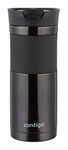 Contigo Byron Snapseal Travel Stainless Steel Thermal vacuum flask, leakproof tumbler, coffee mug with BPA free Easy-Clean Lid, 590 ml, Black